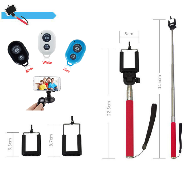 Mini Camera Mobile Phone Lens kit 12X Zoom Telephoto Lenses For iPhone and Android Smartphones Monopod Bluetooth Shutter Tripod