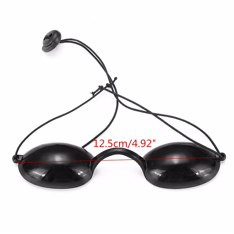 Durable Quality Black Laser Light Protective Eyepatch Safety Glasses Goggles IPL Beauty Clinic Patient New Free Shipping
