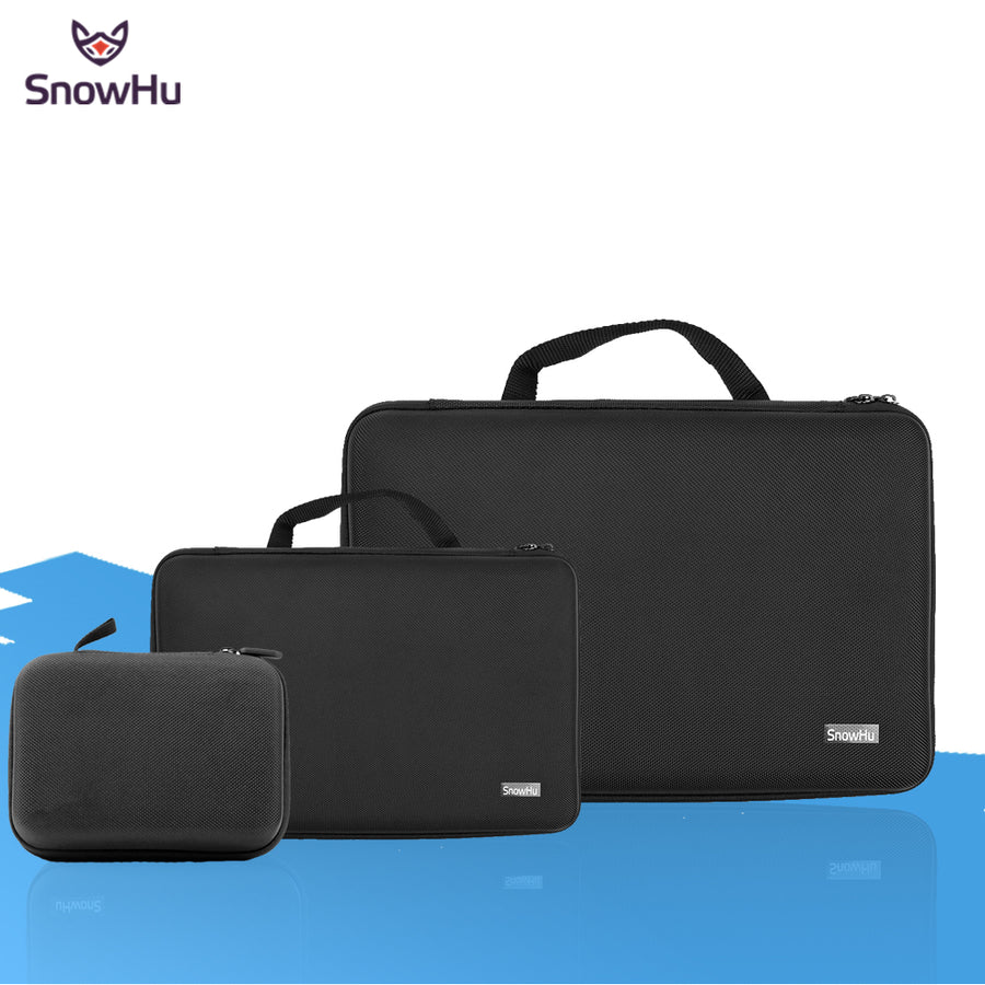 SnowHu Portable Storage Camera Bag For Gopro Case for Xiaomi Yi Action Camera For Go Pro Hero 5 4 3 for SJ4000 Accessories GP110