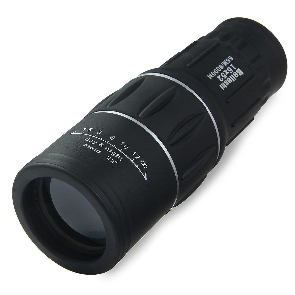 16 x 52 Dual Focus Monocular Telescope Zoom Optic Lens Binoculars Spotting scope Coating Lenses Dual Focus Optic Lens day vision