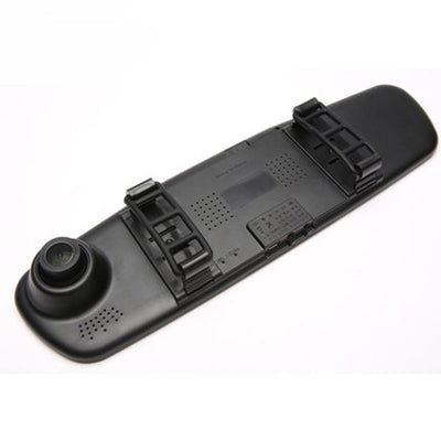 E-ACE Full HD 1080P Car Dvr Camera Auto 4.3 Inch Rearview Mirror Digital Video Recorder Dual Lens Registratory Camcorder