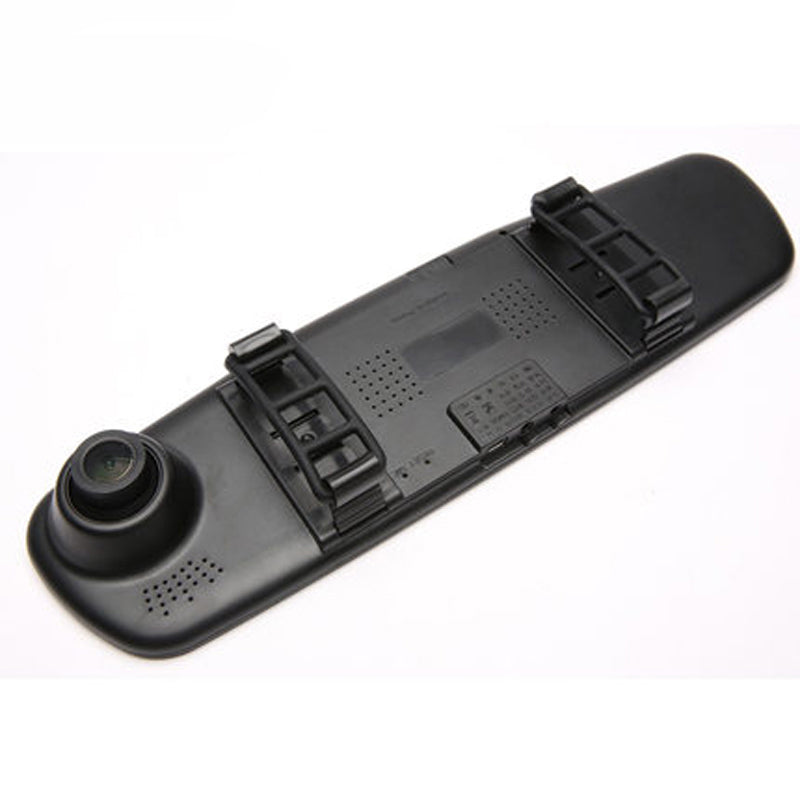 E-ACE Full HD 1080P Car Dvr Camera Auto 4.3 Inch Rearview Mirror Digital Video Recorder Dual Lens Registratory Camcorder