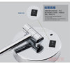 AFSEL 8.5 Inch LED Cosmetic Mirror Double Sides 5X/10X  Zoom Wall Mounted Mirror Chrome Bathroom 100-240AC Global universal