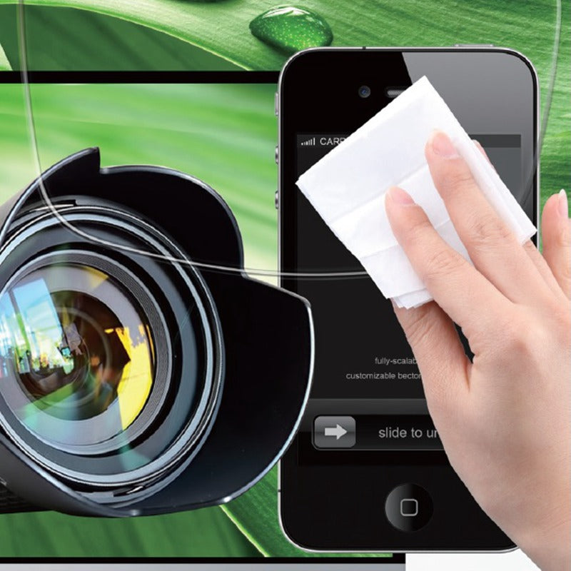 Zeiss Pre-moistened Lens Wipes Cleaning for Eyeglass Lenses Sunglasses Camera Lenses Cell Phone Laptop Lens Clothes 100ct Pack