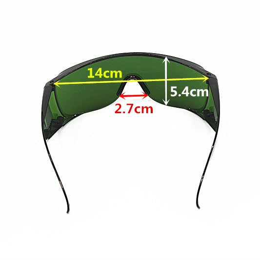 OPT / E light / IPL / Photon Beauty Instrument Black doll safety protective glasses red laser goggles 340-1250nm wide absorption