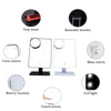 Adjustable 20 LEDs Lighted Makeup Mirror Touch Screen Portable Magnifying Vanity Tabletop Lamp Cosmetic Mirror Make Up Tool