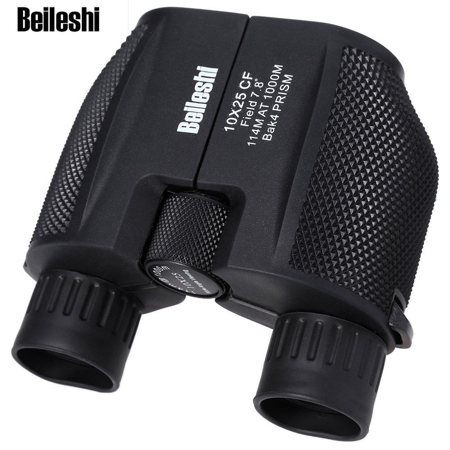 Beileshi 10 X 25 HD 114M - 1000M All-optical Waterproof Binocular Telescope for Tourism For Outdoor Hunting