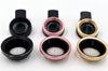 HD Phone lenses kit 12x Zoom Telephoto 0.45X Wide Angle 15X Super Macro Lens For iPhones Samsung Smartphones Clip Camera Lenses