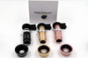 HD Phone lenses kit 12x Zoom Telephoto 0.45X Wide Angle 15X Super Macro Lens For iPhones Samsung Smartphones Clip Camera Lenses