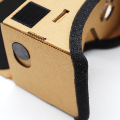 DIY Virtual Reality Glasses Google Cardboard Comfortable Glasses 3D Glasses VR Box Movie For iPhone 6 7 SmartPhone VR Headset