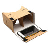 DIY Google Cardboard Virtual Reality Glasses VR Mobile Phone 3D Viewing Glasses for 5.0" Screen Or With Head Mount Strap Belt