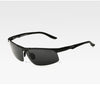 VEITHDIA Aluminum Magnesium Men's Polarized Sun glasses Night Vision Mirror Male Eyewear Sunglasses Goggle Oculos For Men 6502