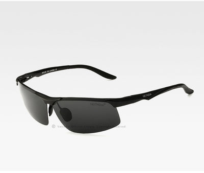 VEITHDIA Aluminum Magnesium Men's Polarized Sun glasses Night Vision Mirror Male Eyewear Sunglasses Goggle Oculos For Men 6502