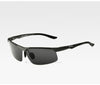VEITHDIA Aluminum Magnesium Men's Polarized Sun glasses Night Vision Mirror Male Eyewear Sunglasses Goggle Oculos For Men 6502