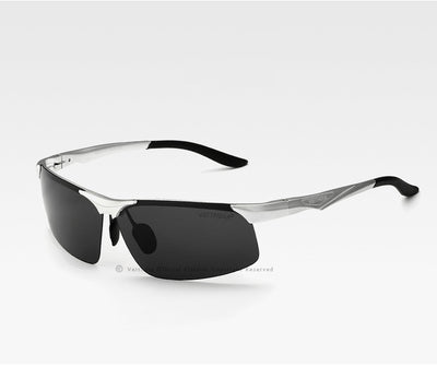 VEITHDIA Aluminum Magnesium Men's Polarized Sun glasses Night Vision Mirror Male Eyewear Sunglasses Goggle Oculos For Men 6502
