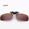 Men Women Retro Flip Up Polarized Sunglasses Clip On Myopia Glasses Kids Day Night Vision Goggles Sun Glasses UV400 Three sizes