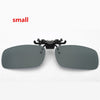 Men Women Retro Flip Up Polarized Sunglasses Clip On Myopia Glasses Kids Day Night Vision Goggles Sun Glasses UV400 Three sizes