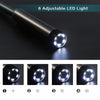 1pcs Hot 2M 7mm 6 LED USB Camcorders Waterproof Endoscope Borescope Snake Inspection Video Camera