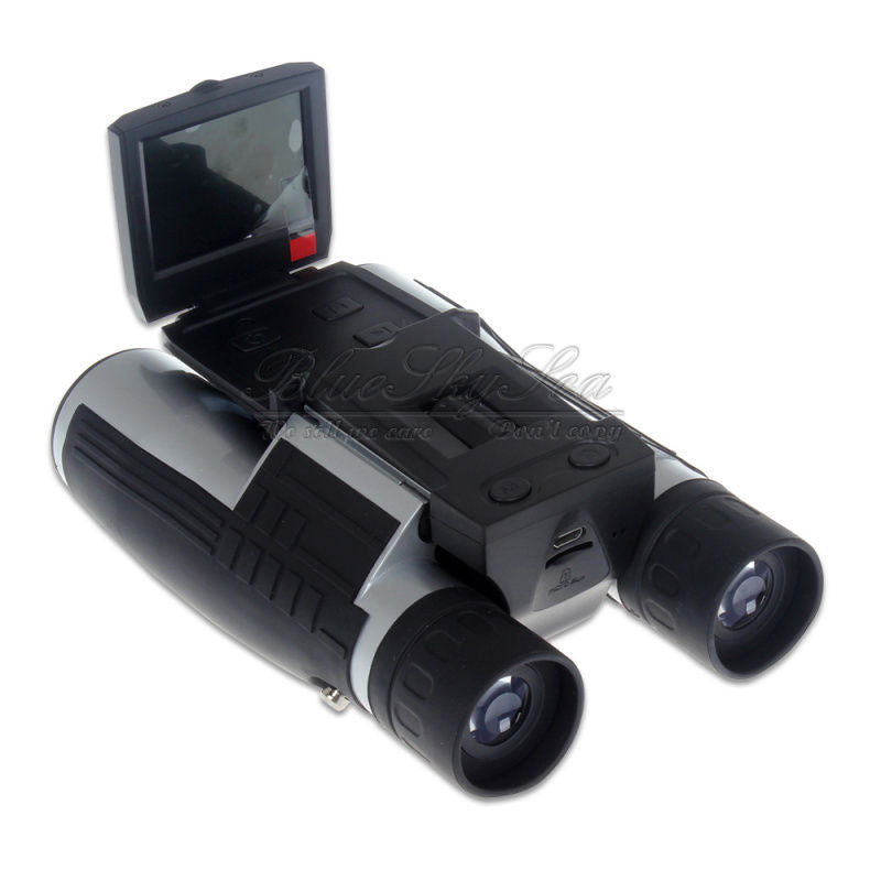 Free shipping!2" Screen HD 1080P Video DVR Recording 12X32 Digital Telescope Binoculars Camera