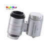 60x Zoom Universal Cell Phone Loupe Microscope Lens Magnifier Micro Camera For iPhone 6 5S 4S Samsung Holder Color Random