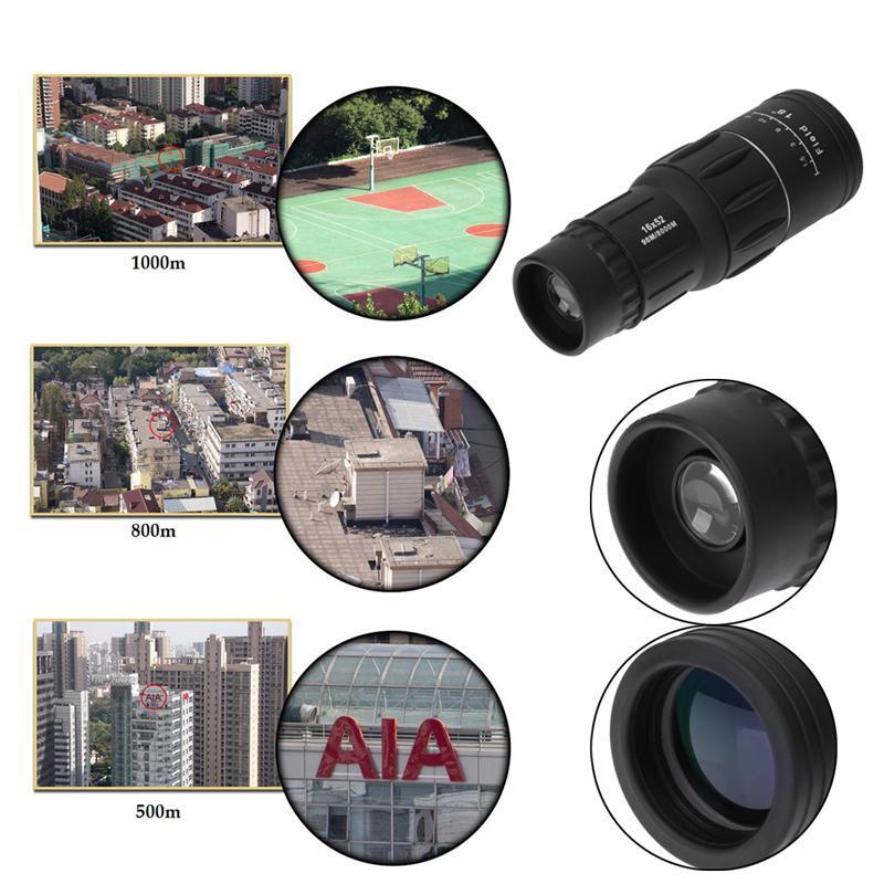astronomical telescopes 16X52 Dual Focus Monocular Telescope16x Zoom Binoculars 66M/8000M HD Scope