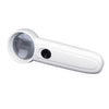 High 1pc Professional 37mm Diameter 15X Magnifier Portable Pocket Handheld Glass Loupe Magnifying Tool With 2 LED Light Lamps