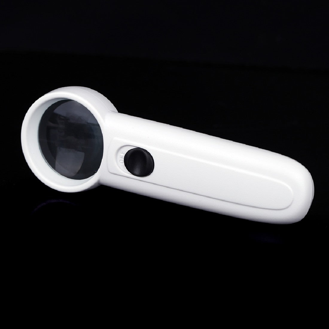 High 1pc Professional 37mm Diameter 15X Magnifier Portable Pocket Handheld Glass Loupe Magnifying Tool With 2 LED Light Lamps