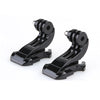 2pcs J Hook Buckle Chest Strap Belt Helmet Base Mount For Gopro Hero 5 4 Session 3 Yi 4K SJCAM SJ4000 Wifi Camera Accessories
