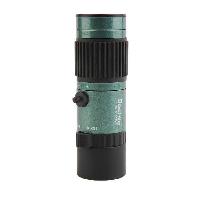 Portable Telescope 15-75X25 Small Size Binoculars High Power High-Definition Zoom BAK4 Mini Monocular Maritime Telescope - Sarahs Collection