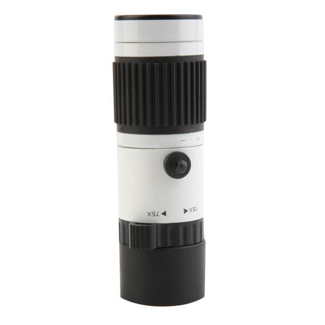 Portable Telescope 15-75X25 Small Size Binoculars High Power High-Definition Zoom BAK4 Mini Monocular Maritime Telescope - Sarahs Collection