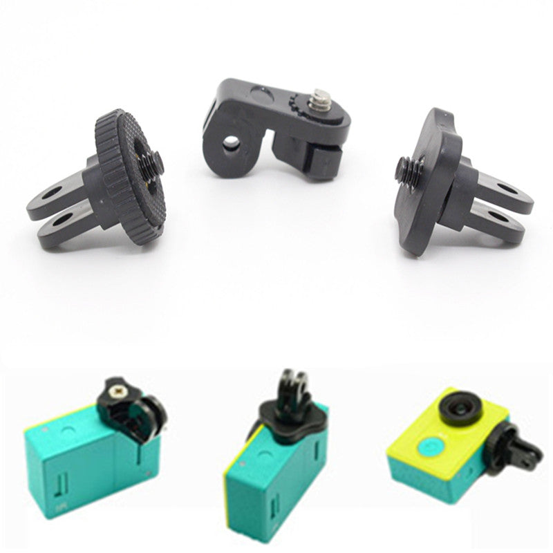 1/4"Connecter Mini Tripod Adapter Mount for Gopro Hero 5 4 3 Sj4000 Xiaomi Yi 4K Screw For Eken Go Pro Action Camera Accessories