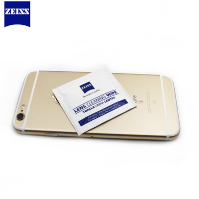 Zeiss Pre-moistened Lens Cleaning Wipes for Eyeglass Lenses Sunglasses Camera Lenses Clothes Cleaning Wipes Pack of 20ct
