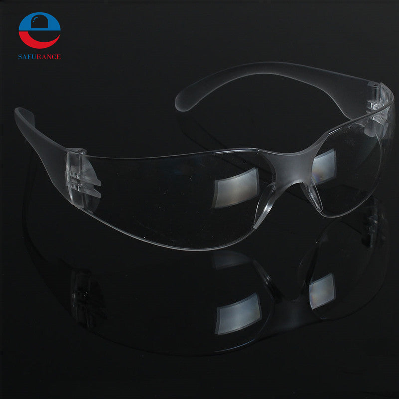 1 PCS Safety Glasses Lab Eye Protection Protective Eyewear Clear Lens Workplace Safety Goggles Supplies