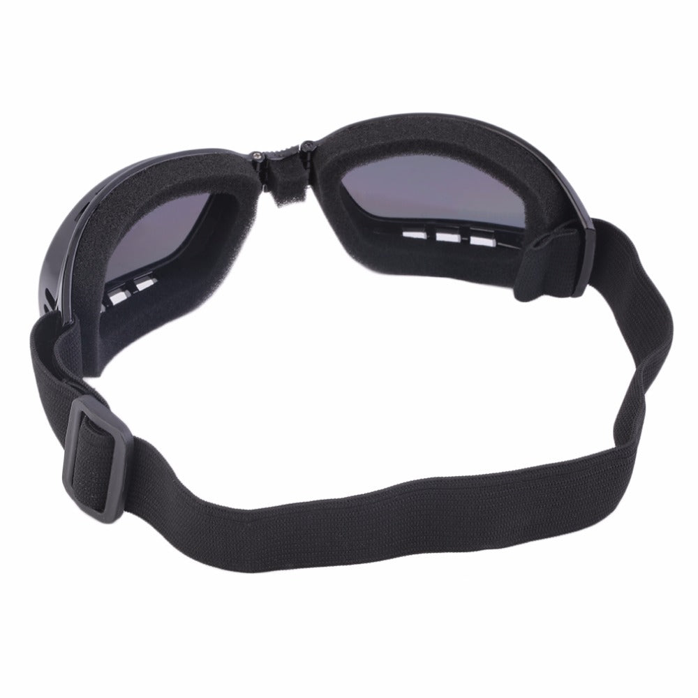 Unisex Safety Goggles Foldable Colorful Anti Glare Polarized Windproof Goggles Anti Fog Sun Protective Adjustable Strap Glasses
