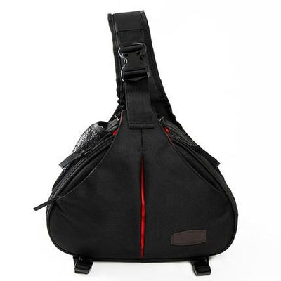 Caden Waterproof Travel Small DSLR Shoulder Camera Bag with Rain Cover Triangle Sling Bag for Sony Nikon Canon Digital Camera K1