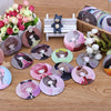 RANDOM Girl Mini Pocket Makeup Mirror Cosmetic Compact Mirrors Espelho De Maquiagem Espejos De Bolsillo