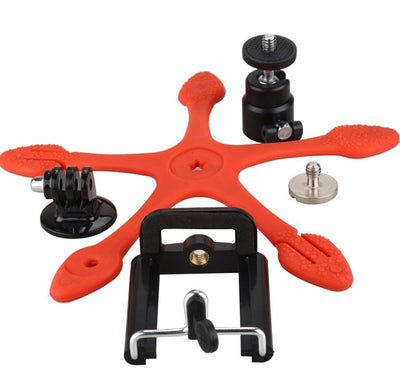 Gekkopod Mini Tripod Mount Portable Flexible Stand/Holder for i Phone Gopro xiaomi yi Sj4000 JCAM 5000 Sports Camera Accessories