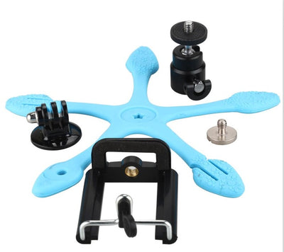 Gekkopod Mini Tripod Mount Portable Flexible Stand/Holder for i Phone Gopro xiaomi yi Sj4000 JCAM 5000 Sports Camera Accessories