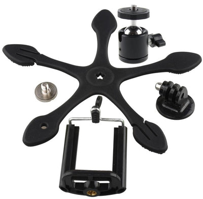 Gekkopod Mini Tripod Mount Portable Flexible Stand/Holder for i Phone Gopro xiaomi yi Sj4000 JCAM 5000 Sports Camera Accessories