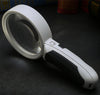 20 Times Optical Magnifying Glass With Illumination Diameter 80mm Handheld Magnifier For Reading LED Lights Loupe Lupa De Cabeca