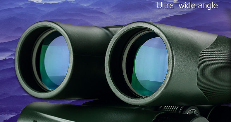 USCAMEL Military HD 10x42 Binoculars Professional Hunting Telescope Zoom High Quality Vision No Infrared Eyepiece Army Green