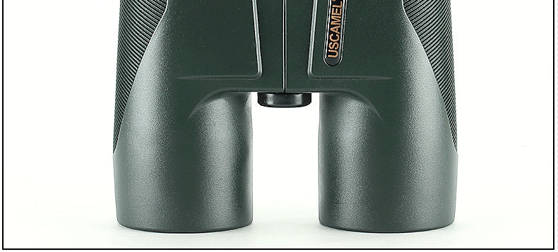 USCAMEL Military HD 10x42 Binoculars Professional Hunting Telescope Zoom High Quality Vision No Infrared Eyepiece Army Green