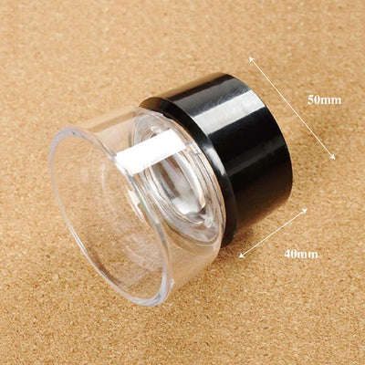 55x40mm Portable Magnification 10X Magnifying Glass Magnifiers Microscope for Reading Jeweler Loupe Stamp Antique