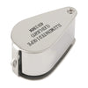 45x21mm Jewelers Eye Loupe Magnifier Magnifying Glass Rotate With LED Light  Worldwide Store