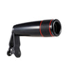 EDAL Clip On 12X Telephoto Lens Smart Phone Optical Zoom Telescope Camera Lenses External Smartphone Camera Lens For IPhone