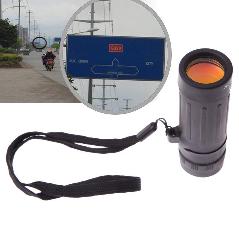 8x21 Travel Mini Monocular Telescope Tourism Scope Outdoor Bird Watching Hunting Binoculars with Objectives Multi-coated Lense