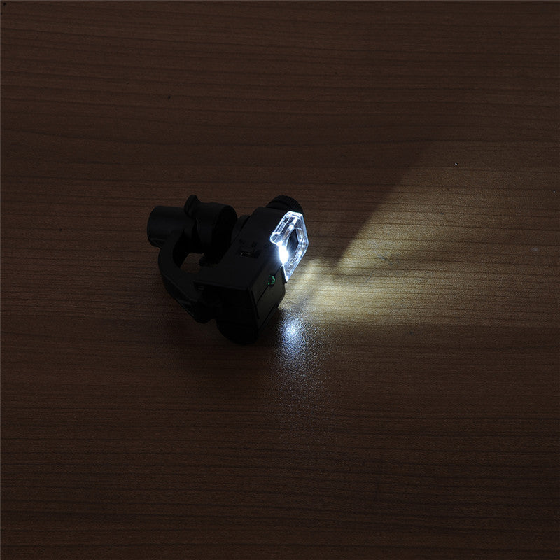 90X Macro Lens Mobile Phone Microscope Magnifying Glass LED Tools Magnification With Micro Camera Clip Optical Zoom Magnifier