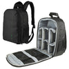 Camera Case Waterproof Camera Backpack Bag with Tripod Holder for SLR,DSLR,Mirrorless Camera, Flash and Other Accessories