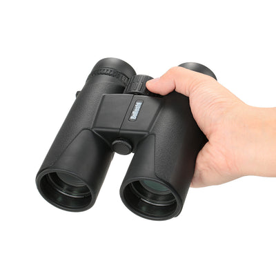 HD 10x42 Compact Binoculars Long Range High Zoom Military Hunting Telescope Wide-Angle Fogproof Shockproof Eyepiece Optics