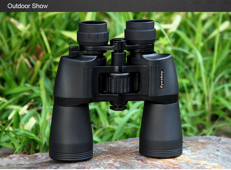 Eyeskey High Power Zoom 10-22x50 Binoculars Bak4 Porro Prism w/ Carry Case & Strap New Hight Power Binoculars